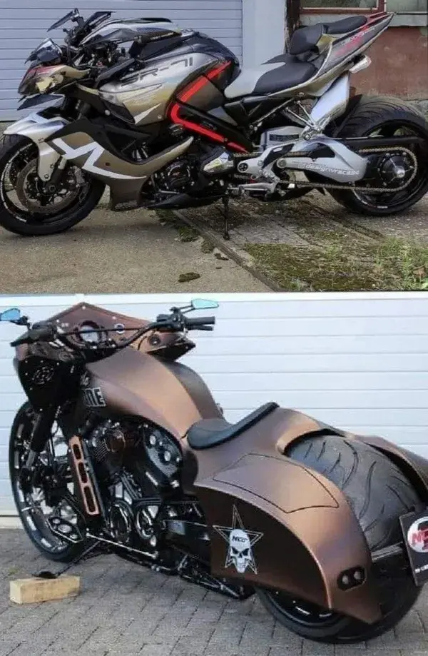 Super cool Monster bike