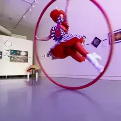 Queen of Hearts Cyr Wheel