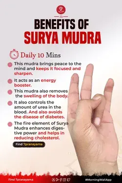 Surya Mudra – Meaning, Method, Benefits
