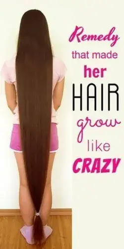 Hair Remedy that made her Hair Grow like crazy