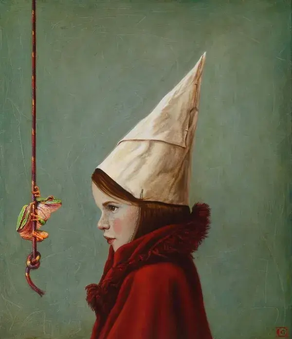 Girl with cloth cap 