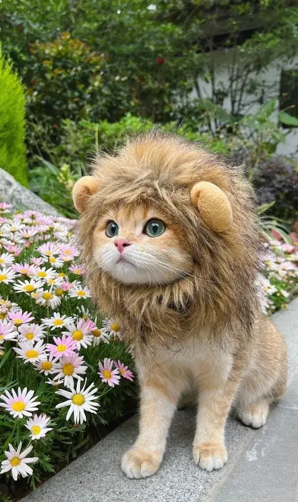 lion costume for your kitty 😻 Get Yours Now ! Link In Bio 👆 #cat #catlover #catlife