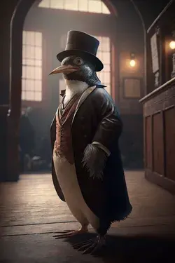 Penguin Gentleman