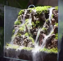 A great idea how to create a “SmokeFalls”