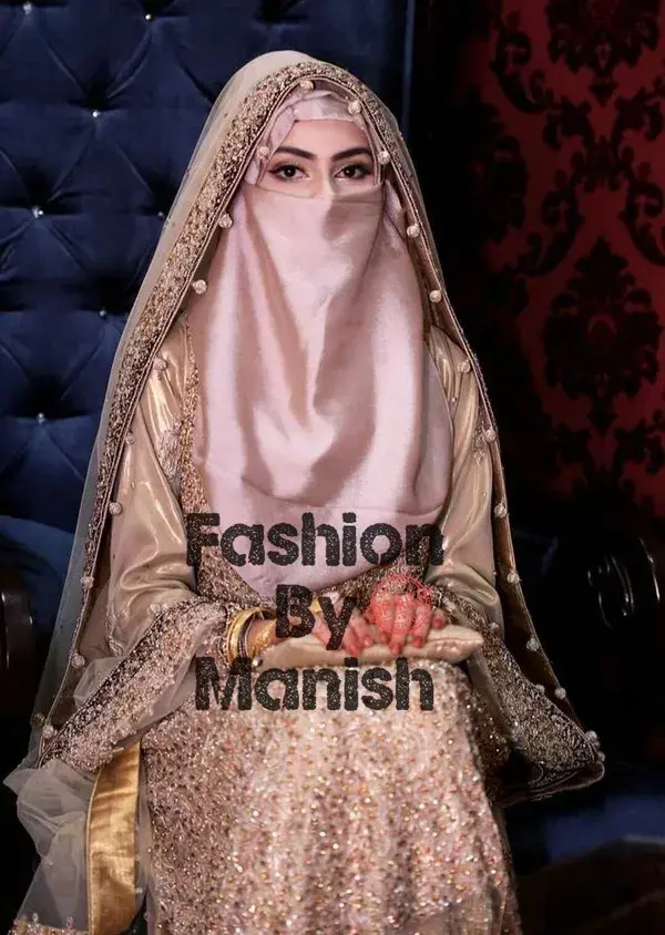 Hijabi Bridal look 2023