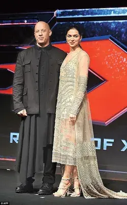 Vin diesel and Deepika