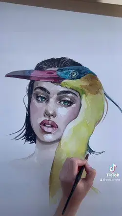 Girl with Whistling heron 🤍