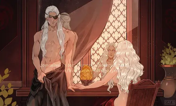 Aemond and Daenerys🔥🔥🔥