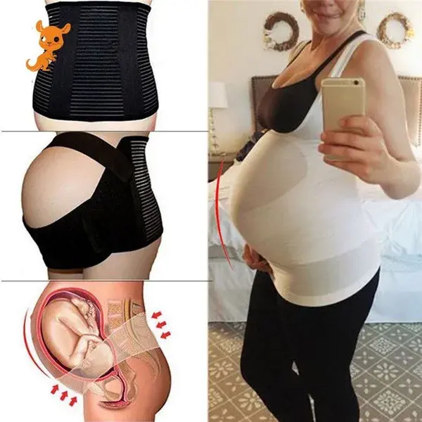 USD$12.29 Maternity Pregnant Women Belly Belt Support Prenatal Waist Care Belt Abdomen Band Back Brace Pregnancy Protector for Pregnant