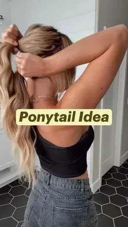 Ponytail Idea CREDIT:breannacohoonhair