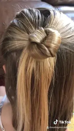 Easy Knotted Bun