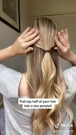 Easy Elegant Ponytail Hairstyle Ideas For Long Hair