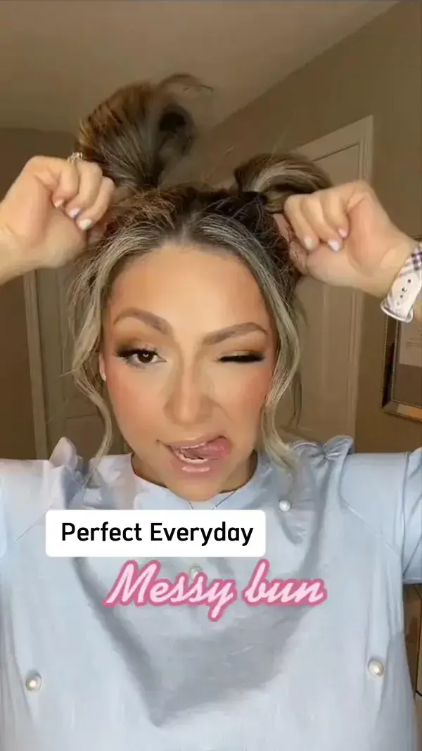 Perfect Everyday Messy Bun