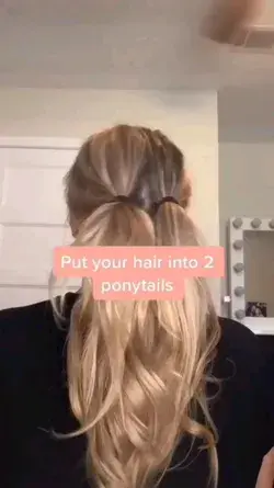 Simple hairstyle