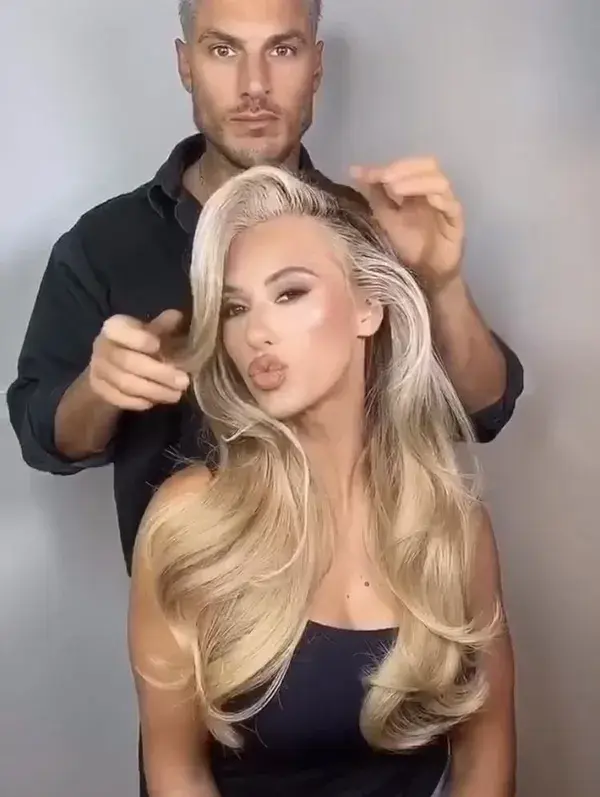 How to do 90s bombshell hair with Chris Appleton