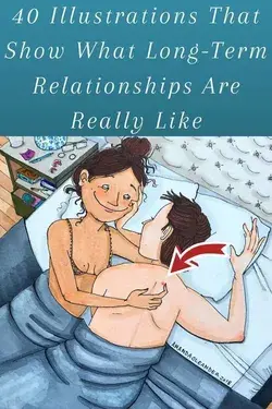 40 Illustrations That Show What Long-Term Relationships Are Really Like