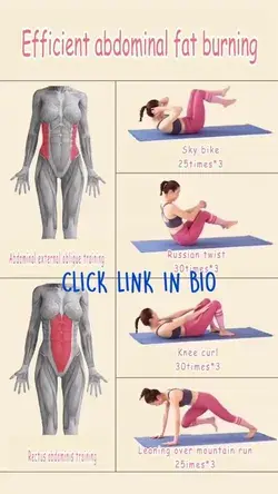 Let's try Abdominal fat burning training#yoga #yogatutorial #yogagirl #yogalover