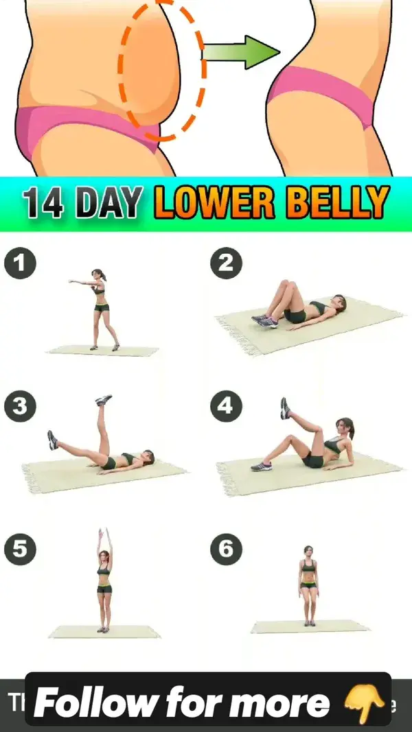 Lower belly exercises