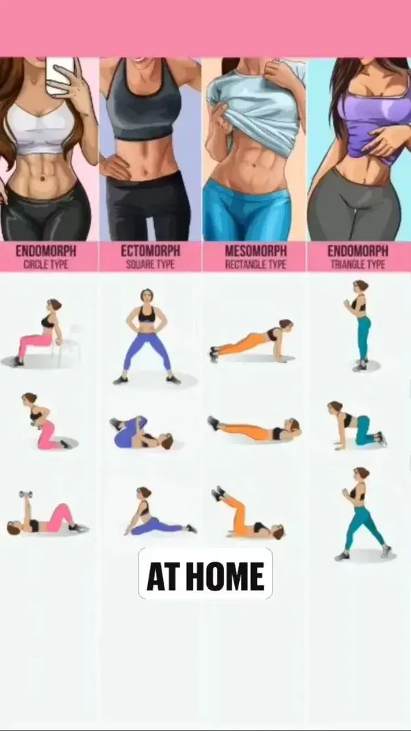 At home full body Exercises like slim Belly exercise and abs
