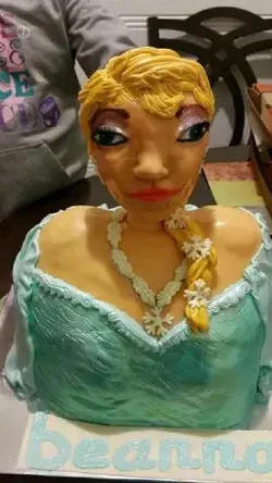 Kue Elsa Frozen