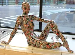 Mannequin 3 Art Sculpture par Denial - Daniel Bombardier