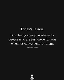 Today's Lesson: