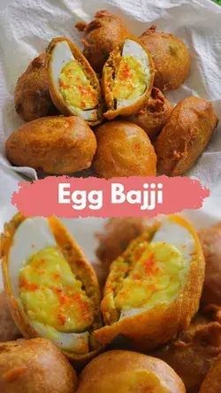 Egg Bajji | Egg Bonda | Evening Snack | Vismai Food