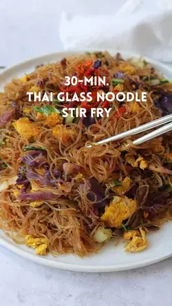 30-min. Thai Glass Noodle Stir-Fry