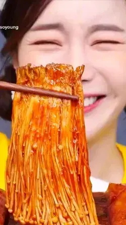 Asmr #asmr #mukbang #food #fastfood #asmr #koreanfood #mushrooms