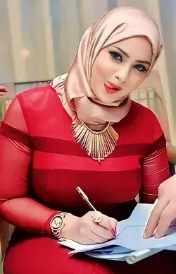 Red Dress Hijab Bridge Girl