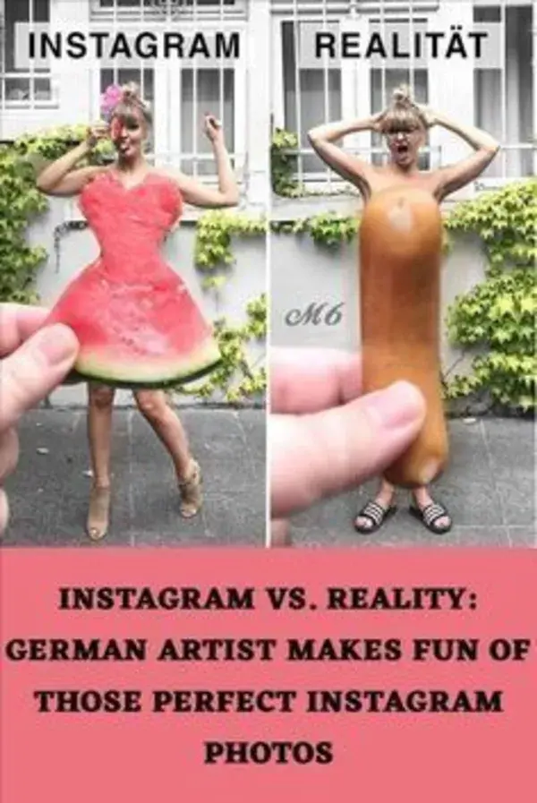 Instagram vs. Reality: German Artist Makes Fun Of Those Perfect Instagram Photos