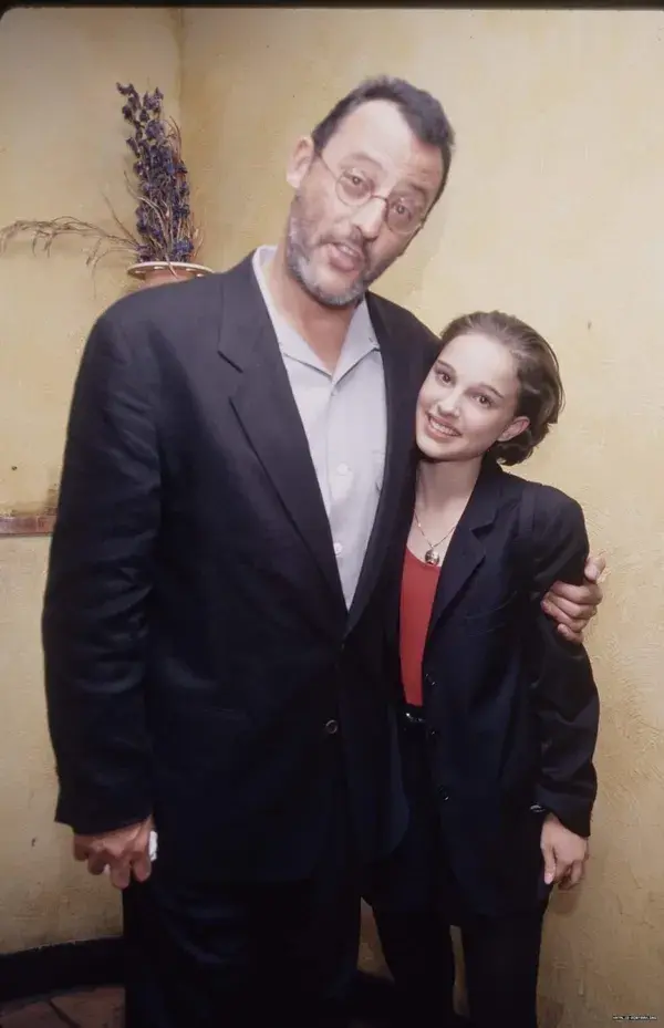 Natalie Portman and Jean Reno in 1994