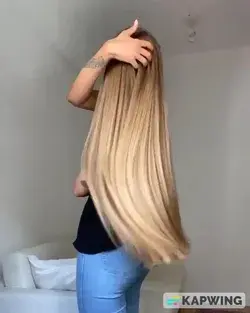 Shiny Long Hair Wigs Idea