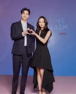 Love Alarm Season 2 Online Press Conference 8th March Kim So Hyun and Song Kang