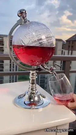 Whiskey Wine Decanter Globe Set