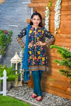 Designer Pakistani girls Dresses and Kids clothes from Libas e Jamila