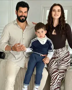 Burak ozcivit with his cute son and wife ❤️