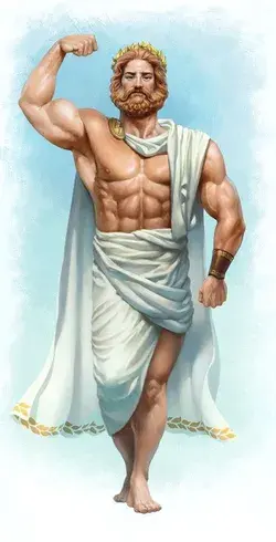 Zeus in ancient greek religion is the sky and thunder god who rules as king of the gods of Mount...