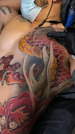 Dragon Japanese tattoo