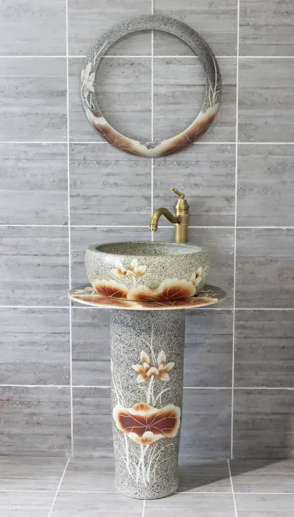 Chinese classic wash basin Asian style +8617324702267 whatapp/wechat 