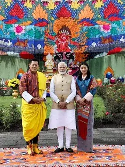 His Majesty The King granted an Audience to Prime Minister Shri Narendra Modi 