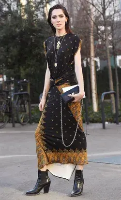 Teddy Quinlivan en Chanel