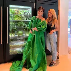 Fashion & Celebrity: Kardashian fans divided over Kris Jenner’s all-green fridge as she shows it off again in new photos at $20M home