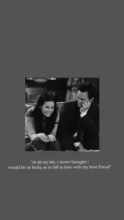 Monica and Chandler