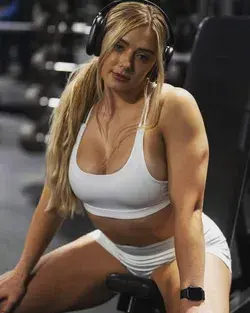 Female fitness model