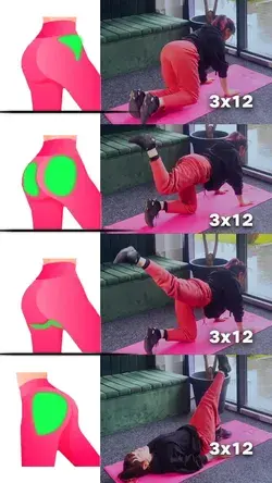 Build a perfect booty shape within 4 weeks 🔥