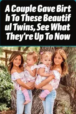 A Couple Gave Birth To These Beautiful Twins, See What They're Up To Now