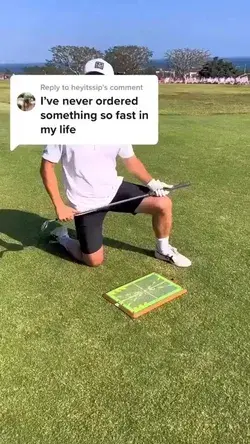 Golf Training Mat for Swing Detection Batting