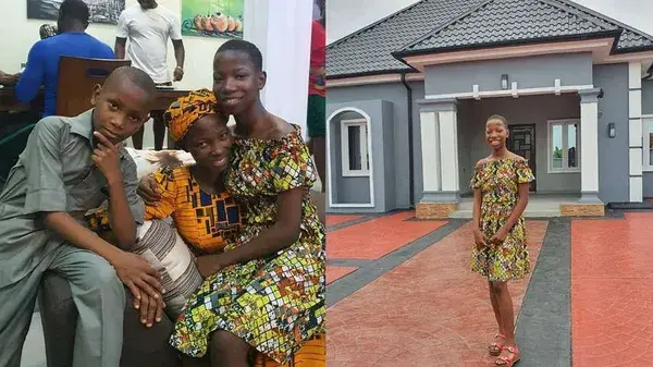 Young comedienne Emanuella builds her mom a house