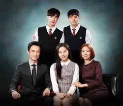 The Cha family portrait in Sky Castle